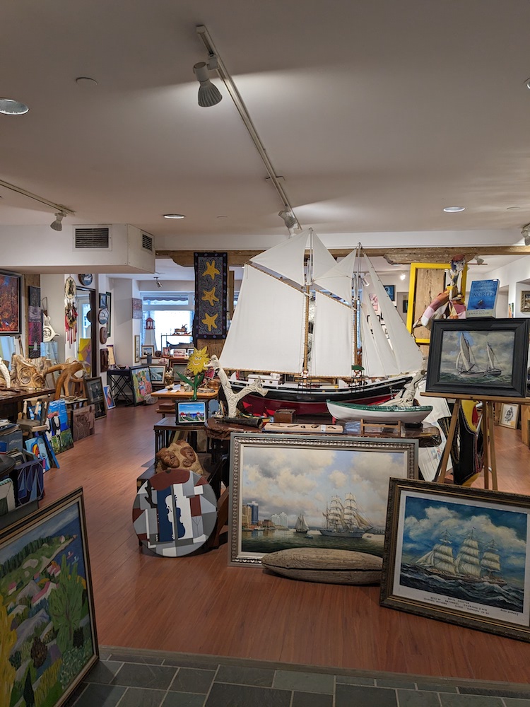 Carrefour Atlantic Emporium and the Puffin Gallery